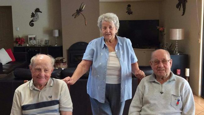 Siblings Frits, Gertruida and Jack, whose parents saved Jews from the Nazis.