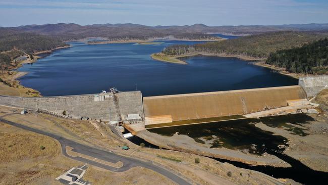 The entire Paradise Dam wall will need to be rebuilt.