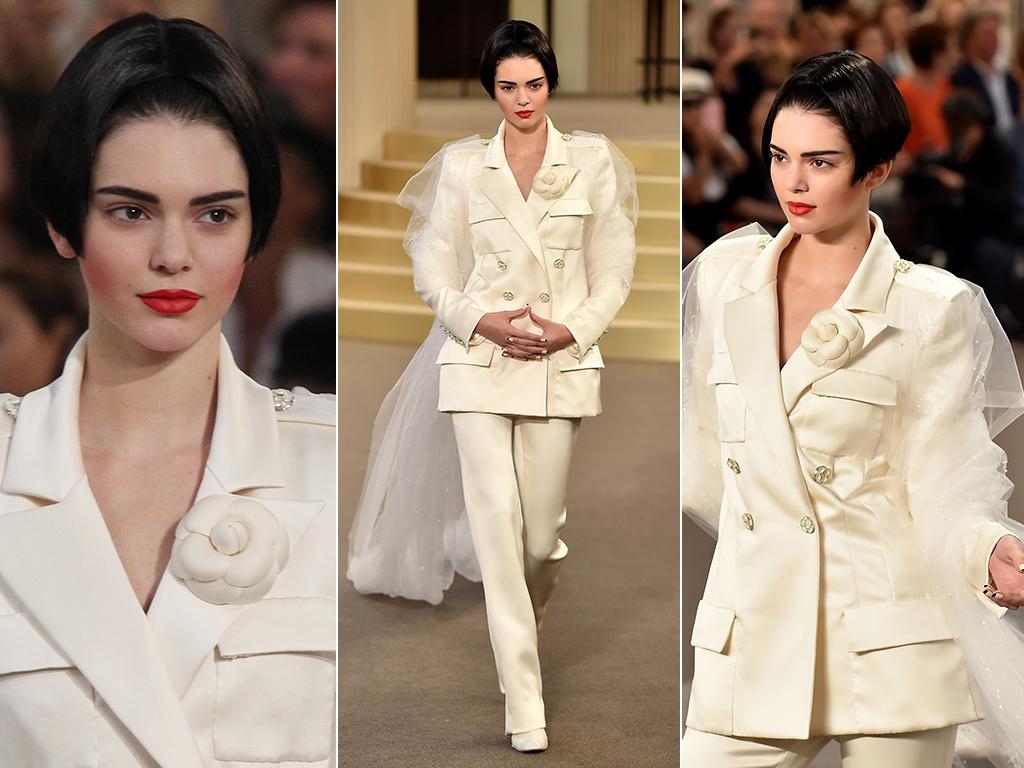 Kendall Jenner leads Chanel show during Paris Fashion Week