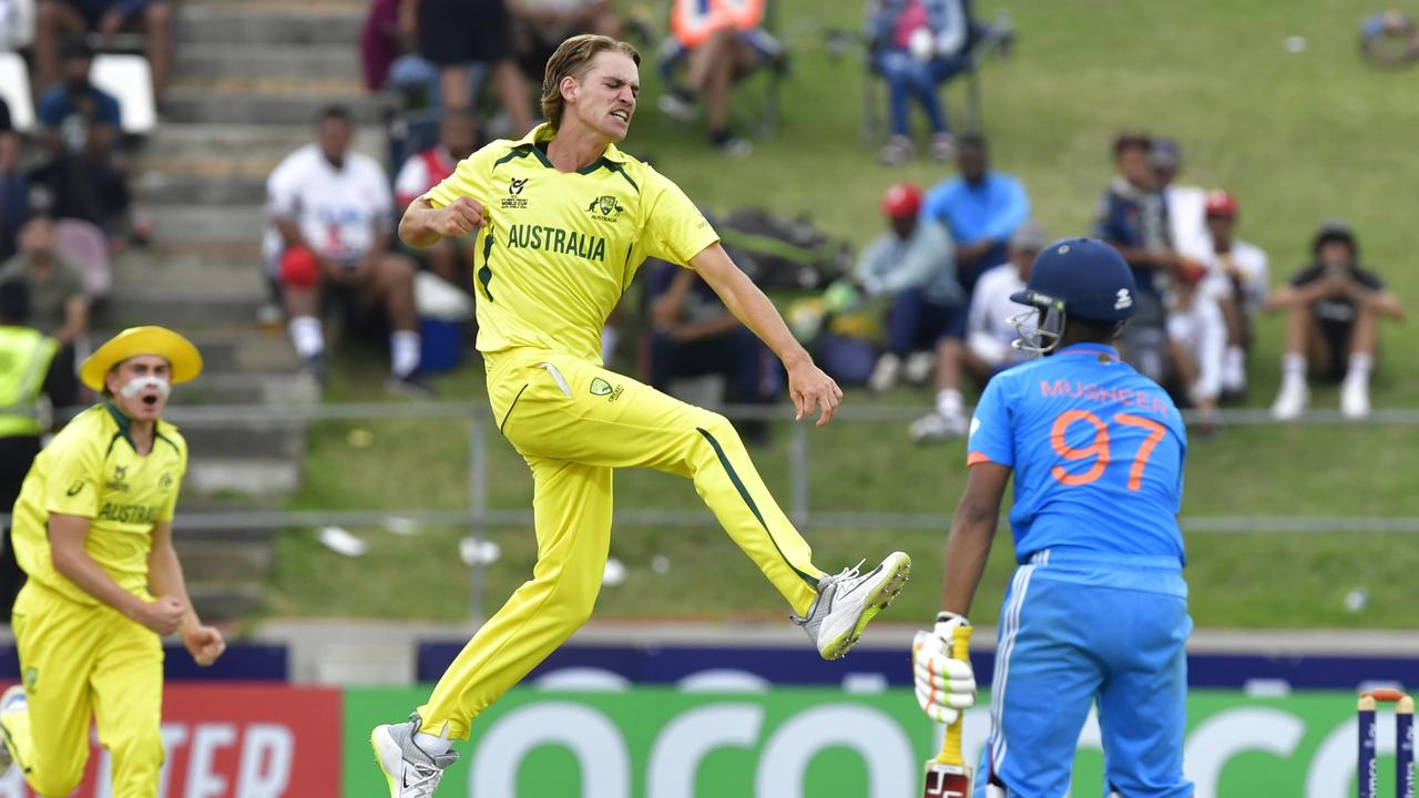 Mahli Beardman was player of the match in the Under-19 World Cup final. Picture: Sydney Seshibedi/Gallo Images