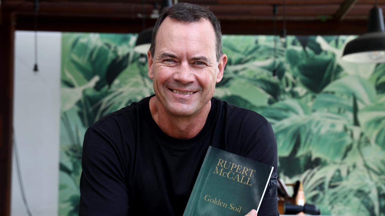 McCall was a promising rugby player and started a career in law before becoming a full-time poet. Picture: David Clark