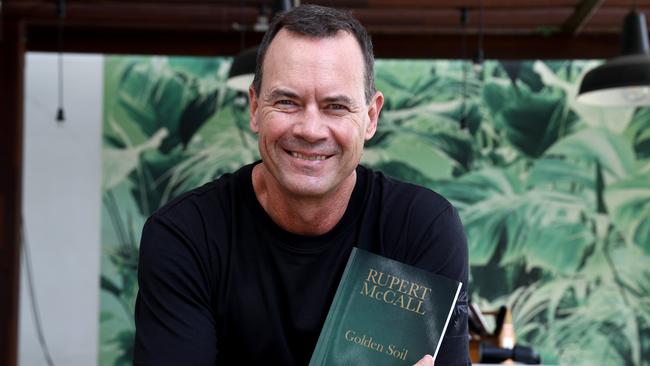 McCall was a promising rugby player and started a career in law before becoming a full-time poet. Picture: David Clark