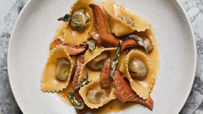 Tortellini with pine mushrooms at Tipo 00.