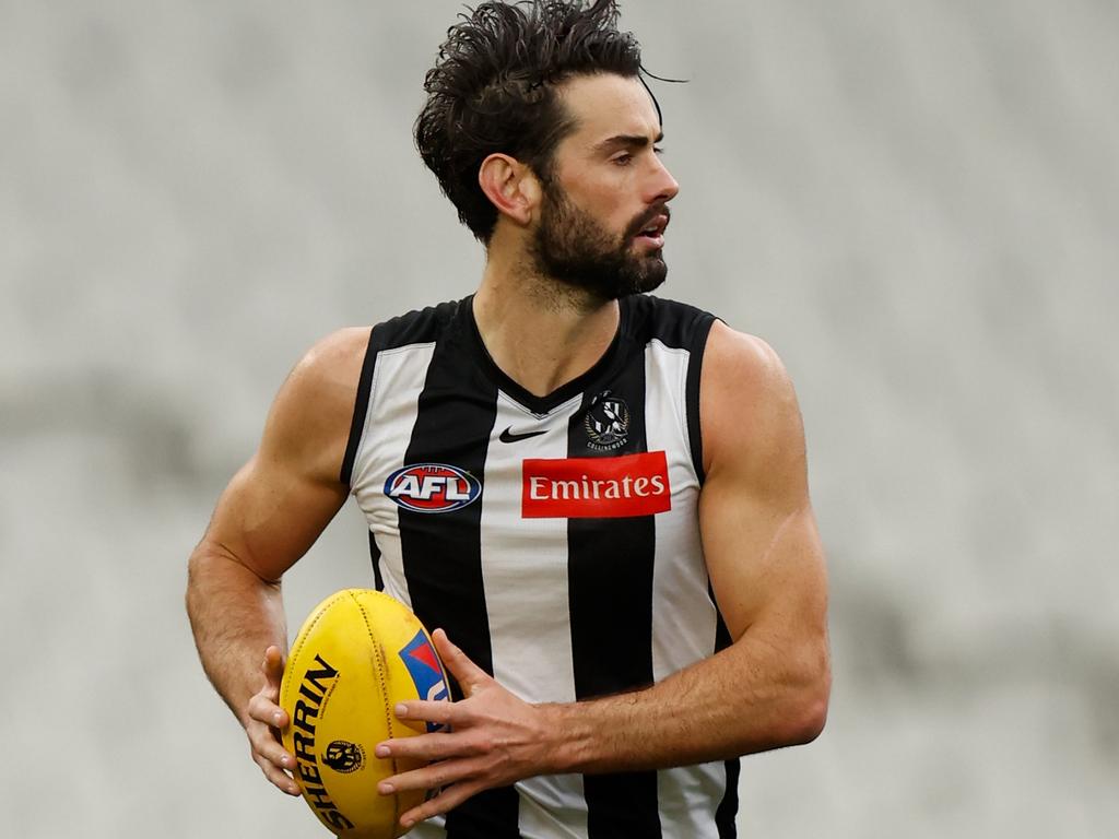 McRae says Brodie Grundy has had a strong pre-season. Picture: AFL Photos/Getty Images