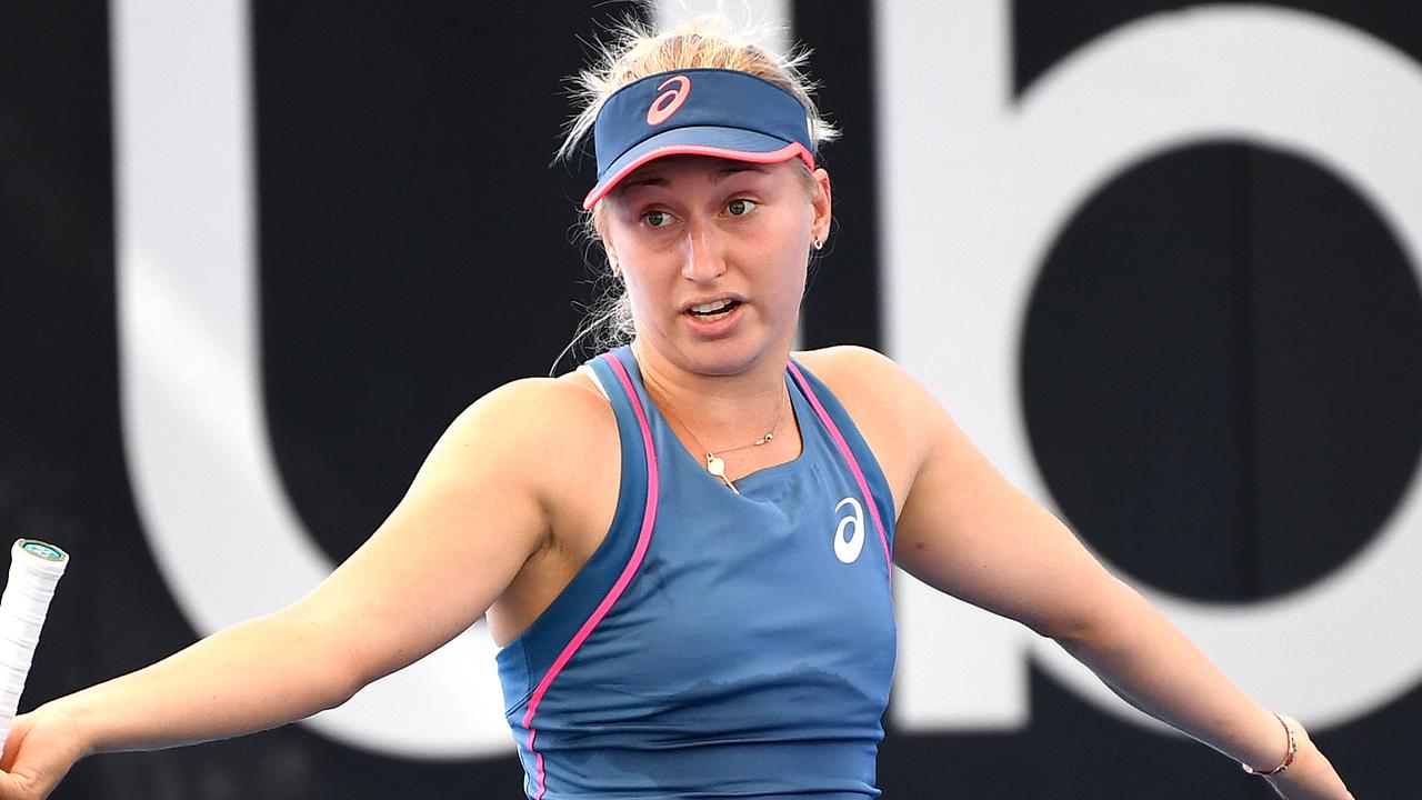 Daria Gavrilova lays down Australian Open warning.