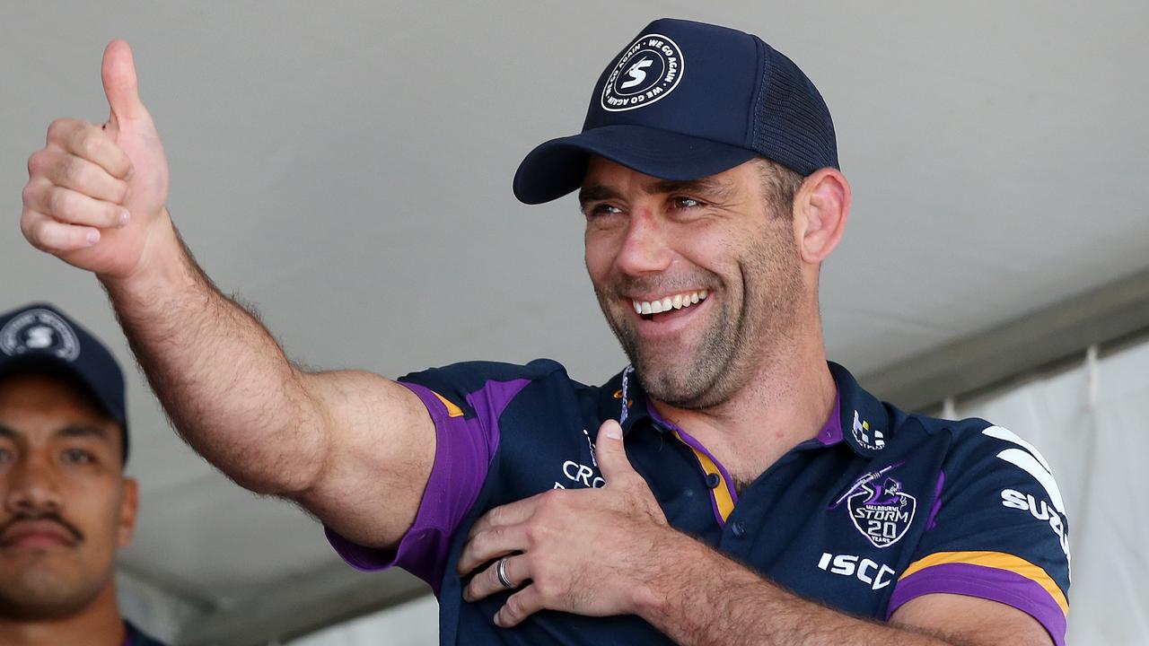 Melbourne have unveiled a leadership succession plan for Cameron Smith. Pic: Michael Klein