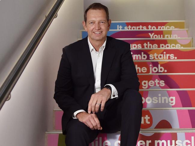 MELBOURNE, AUSTRALIA - NewsWire Photos AUGUST 16TH, 2022: Medibank CEO David Koczkar, Docklands, Melbourne. Picture: NCA NewsWire / Nicki Connolly