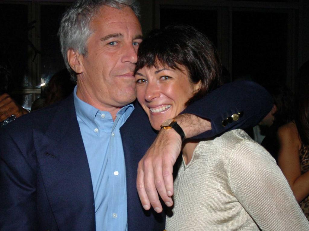 Jeffrey Epstein and Ghislaine Maxwell on March 15, 2005 in New York City. Picture: Joe Schildhorn/Patrick McMullan via Getty Images