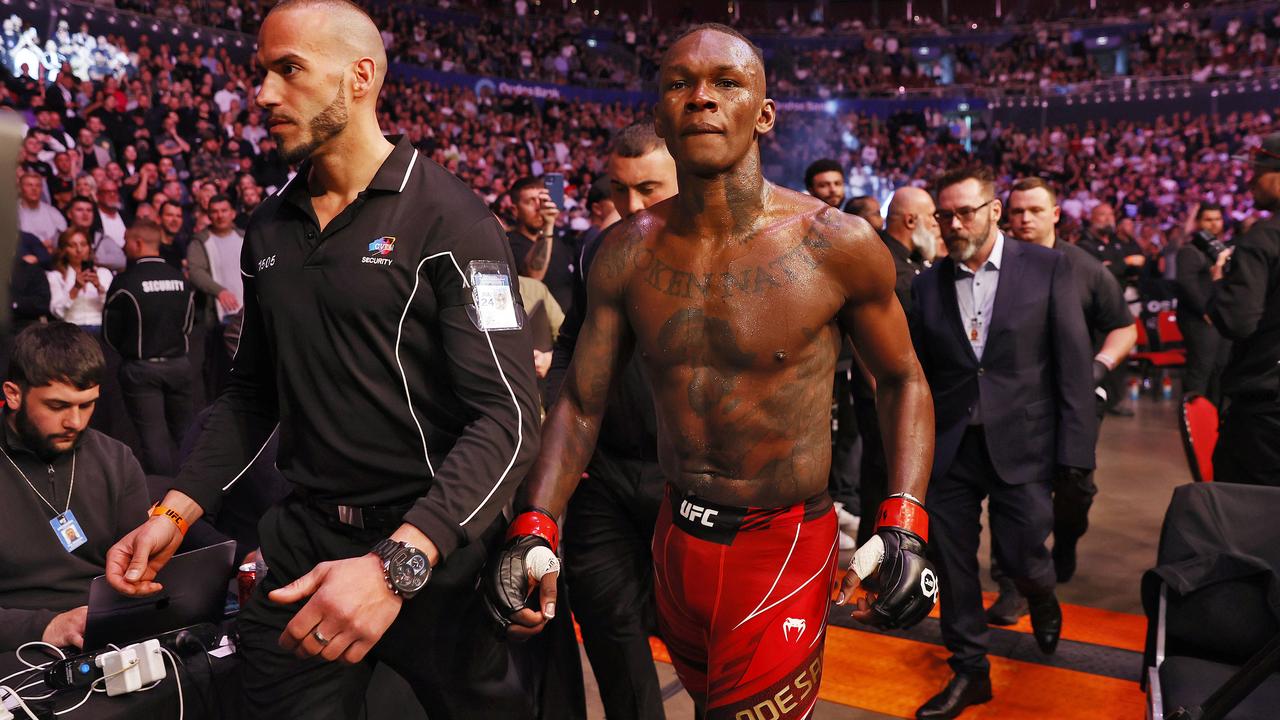 Israel Adesanya. Picture: Sam Ruttyn