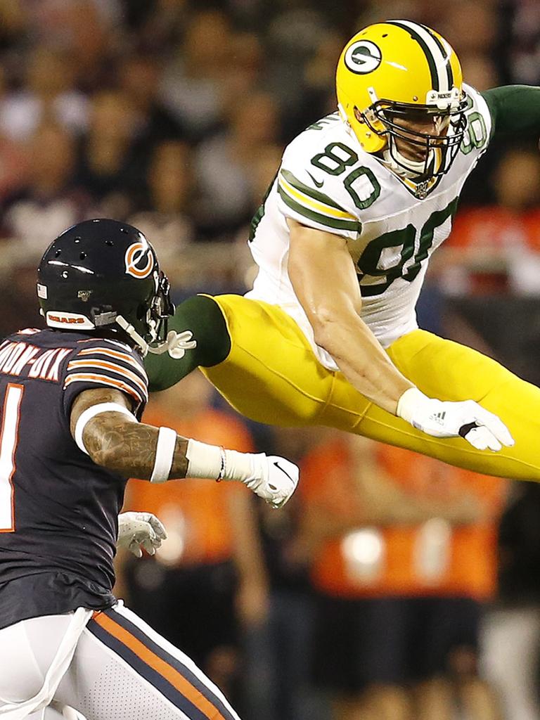 Jimmy Graham is an athletic freak. Photo: Nuccio DiNuzzo/Getty Images/AFP.