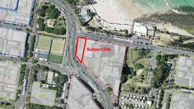 The Burleigh Heads site.