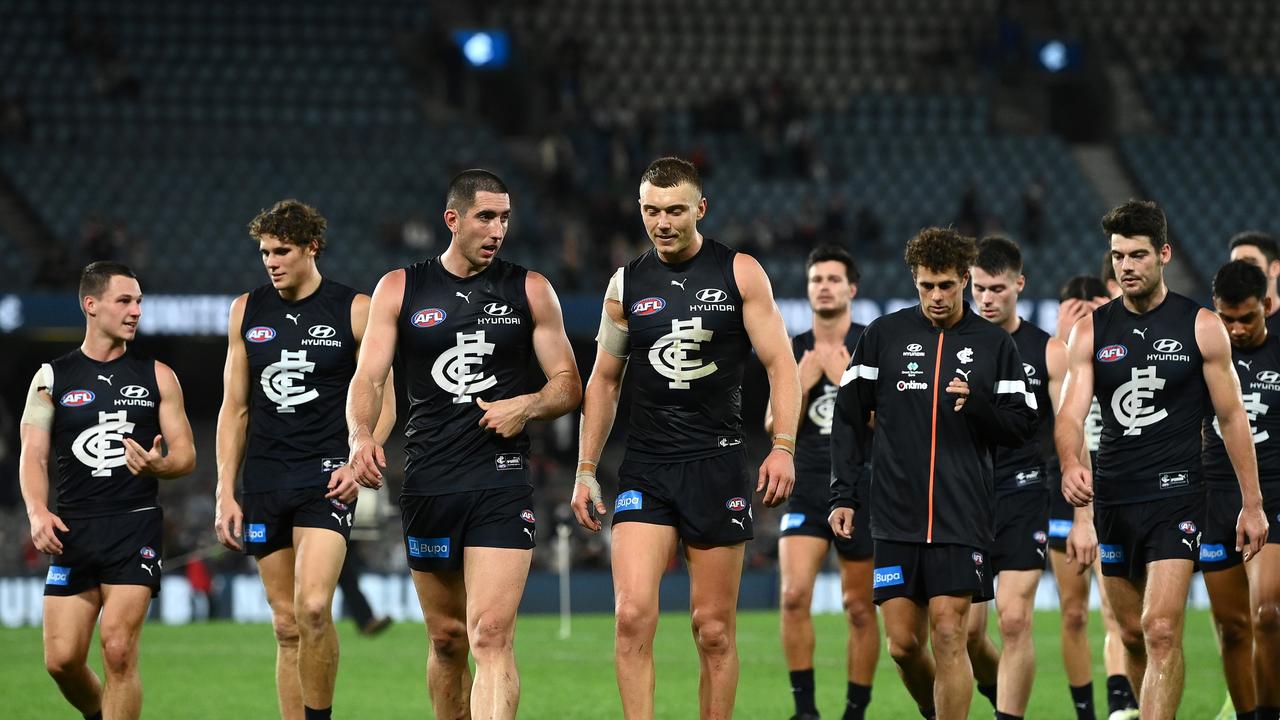 The Blues’ loss against St Kilda marks the start of a draw that will only get more difficult. (Photo by Quinn Rooney/Getty Images)