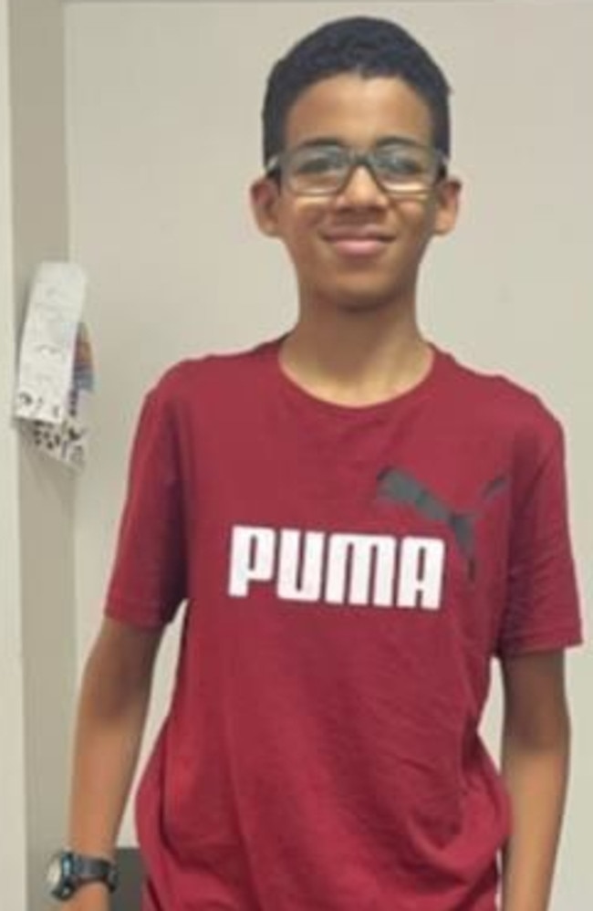 Awab Farhan, aged 11, was last seen at in the Auburn area on Sunday. Police have issued a geo-targeted message to help find him.