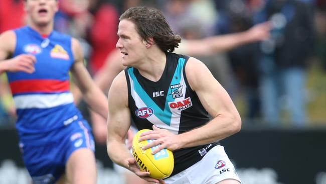 Jared Polec is set to move to North Melbourne. Picture: Michael Klein