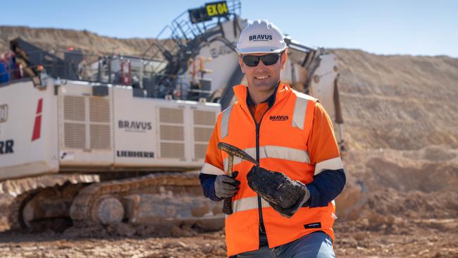 Bravus Mining and Resources has struck coal and exposed the first of the coal seams at its Carmichael Project.