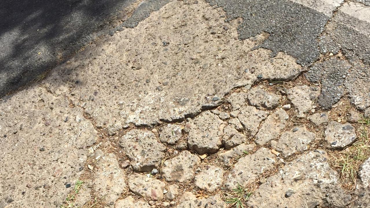 The pothole Linda Evans tripped in was 1.3m long and 1.2m wide and located in the fuel forecourt area of the Imbil Friendly Grocer, according to the court documents lodged with the courts.