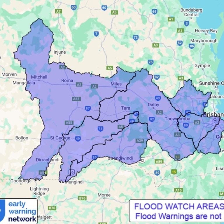 QLD Flood Watch: South East Queensland and adjacent inland catchments. Picture: Logan City Council