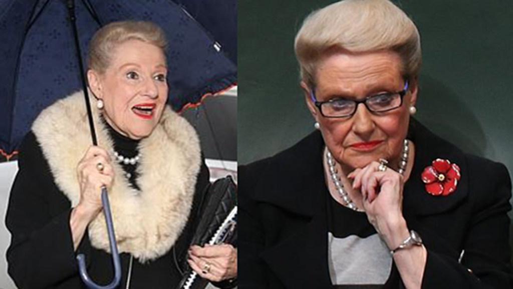 Bronwyn Bishop: then and now