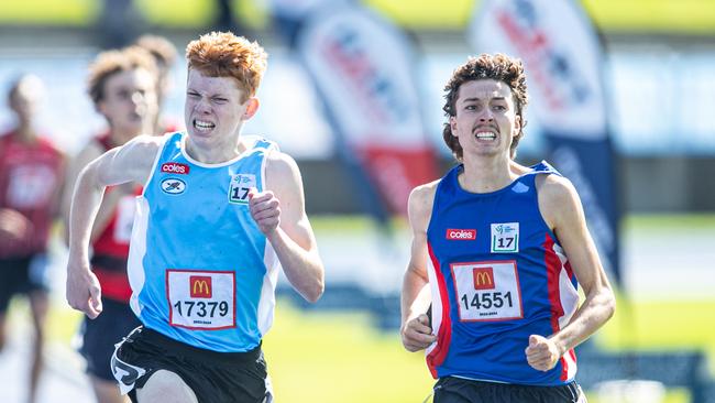 Benjamin Woodhouse from North Rocks Carlingford and Axel Bruntsch from Ryde. Picture: Julian Andrews