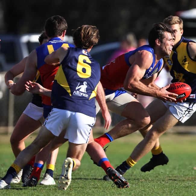 Rance during his comeback appearance. Picture: Alex Coppel.