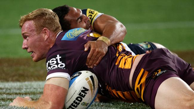 Reed scored a try in the Broncos grand final loss to the Cowboys.