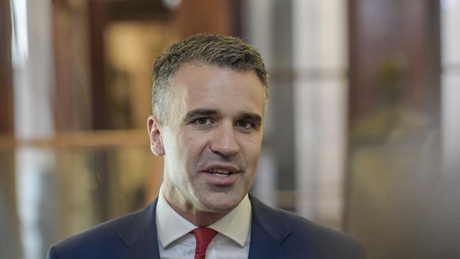 Opposition Leader Peter Malinauskas attacked the Liberal Budget, saying it would worsen the state’s ambulance ramping crisis. Picture: Roy VanDerVegt