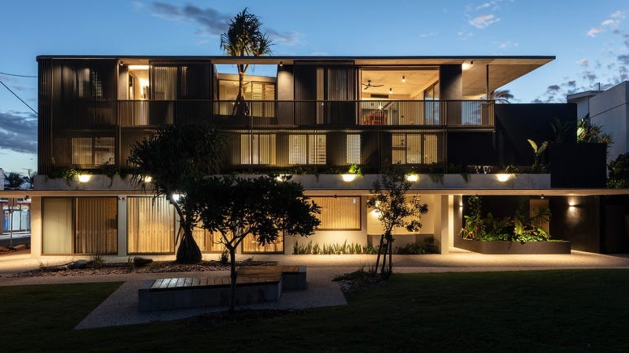 The property at 2 Lorraine Avenue, Marcoola reaches three storeys high. Photo: Town Group