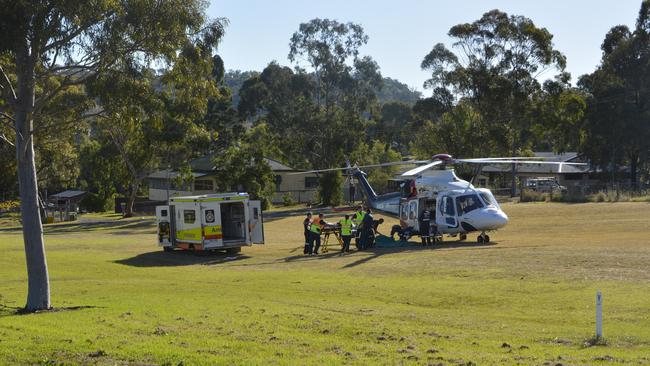 On of the officers, Senior Constable Steven Ingerson, was flown to the Brisbane for further treatment. May 25, 2023.