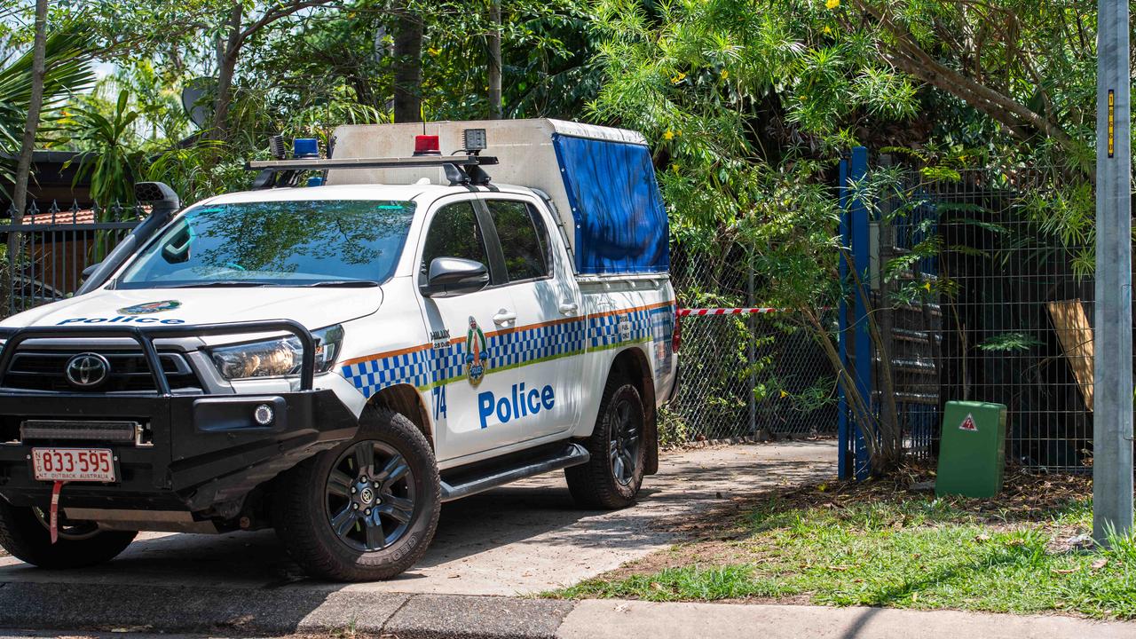 Forensics remain on scene in the aftermath of a disturbance at Bailey Cct, Driver, on Sunday morning, November 3, 2024, which is related to the disappearance of Clancy O'Sullivan. Picture: Pema Tamang Pakhrin