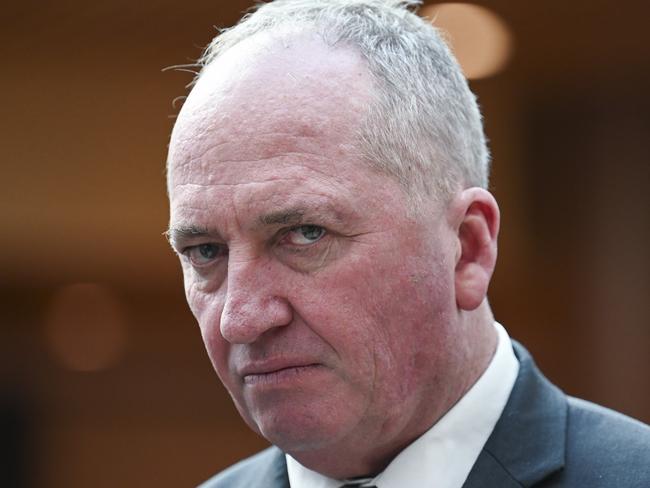 CANBERRA, Australia - NewsWire Photos - July 1, 2024: Barnaby Joyce during the Governor General Swearing In ceremony at Parliament House in Canberra. Picture: NewsWire / Martin Ollman