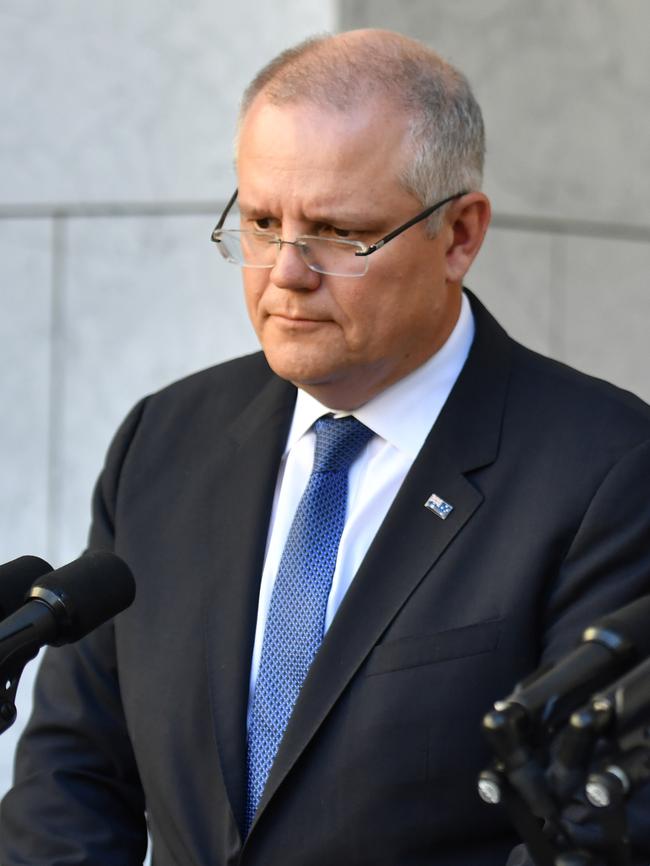 Treasurer Scott Morrison. Picture: AAP Image/Mick Tsikas