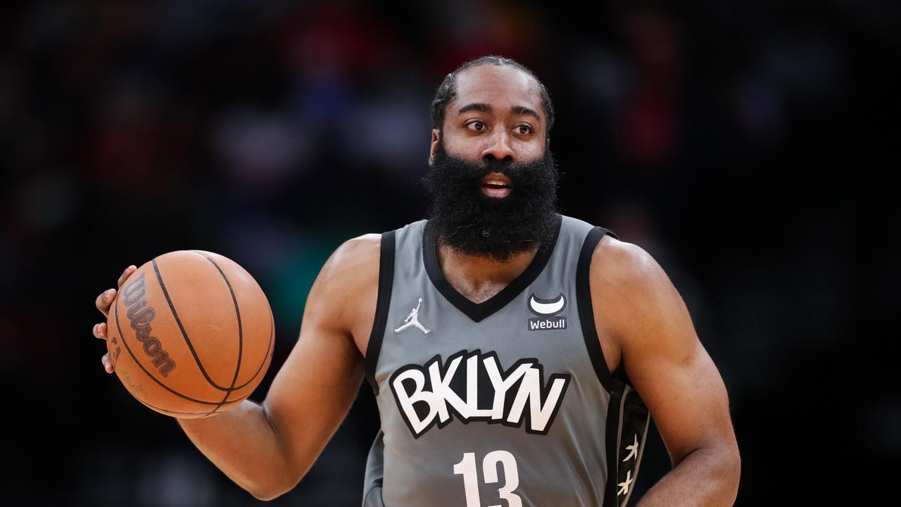James Harden was a big-name player forced to sit out. Picture: Getty Images