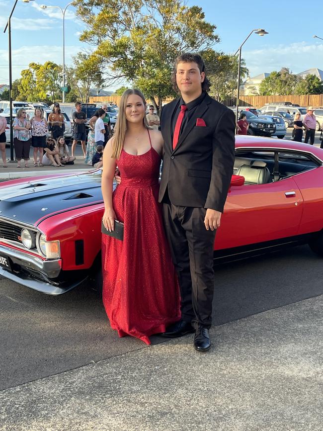 The students of Aldridge State High School celebrate their formal.