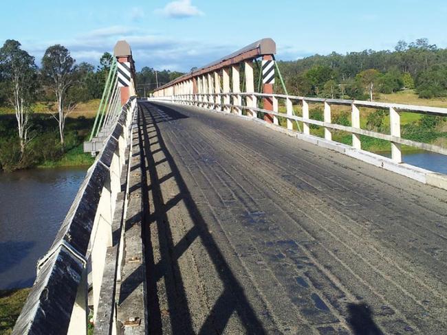 The Tabulam bridge.