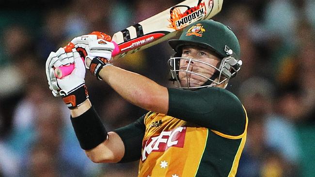 David Warner was the first Australian to score a T20I half-century in 18 balls.