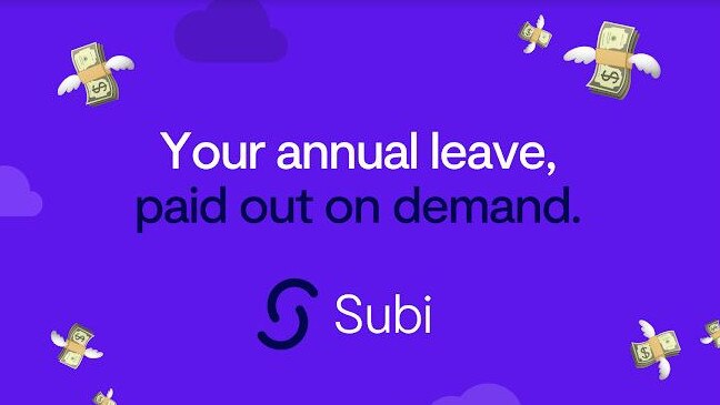 Subi helps employees cash out their annual leave, and the service is currently free.