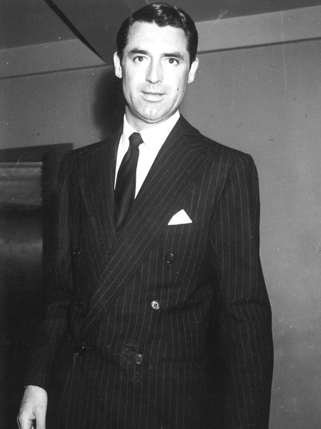 Cary Grant in England in 1947. Picture: supplied