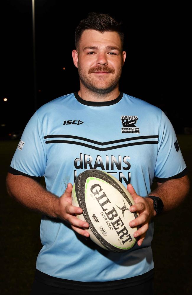 Maroochydore Swans A-grade side captain Isaac Talbot. Picture: Patrick Woods.