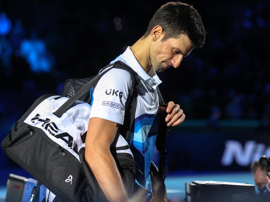 Novak Djokovic has been accused of stalling tactics. Picture: Getty Images