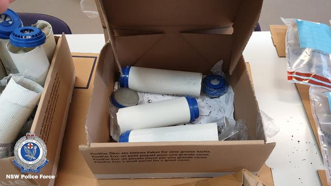 ABF officers located a total of 6kg of MDMA inside two separate consignments of water filters from Switzerland.