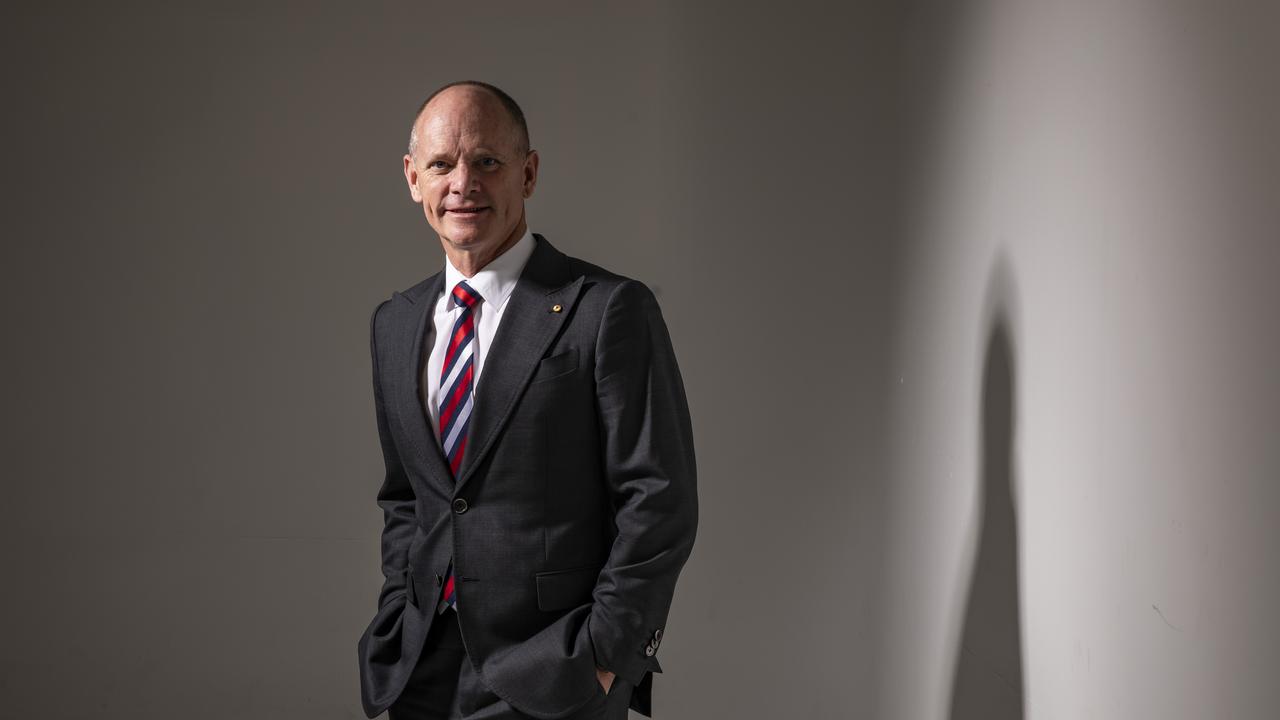 Campbell Newman was not among those considered for the LNP executive. Pic Mark Cranitch.