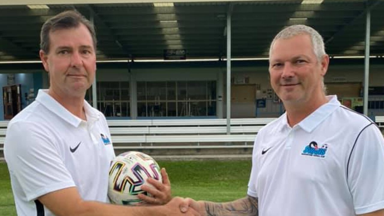 Maroochydore Swans head coach Warren Crickmore. Picture: Facebook