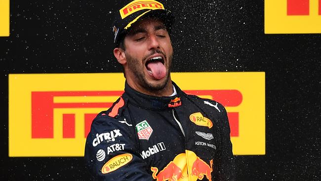 Daniel Ricciardo delivers Max Verstappen sex analogy, Belgian Grand ...