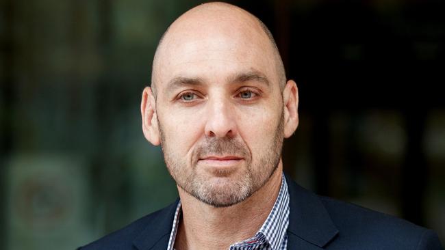 SYDNEY, AUSTRALIA - NewsWire Photos DECEMBER 1, 2023: Daniel Dunkley leaves the Downing Centre District Court on Friday. The associate director at professional services firm KPMG has been charged with common assault after he allegedly headbutted a builder at his property and sent him to hospital . Picture: NCA NewsWire / Nikki Short