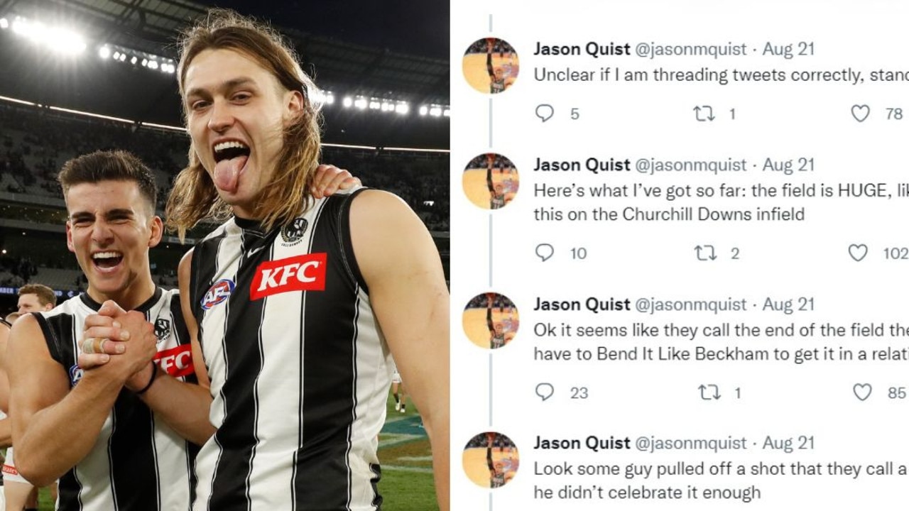 US fan goes viral after watching first AFL game