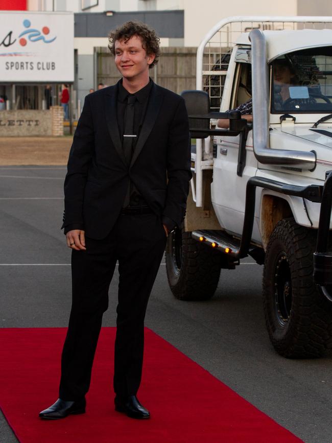 Jaxon Royan at the 2023 St Lukes Anglican College formal.