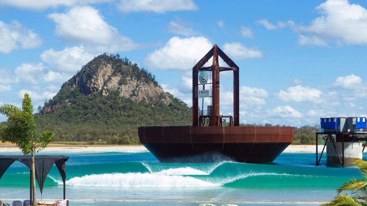 Pumping out 2000 waves per hour, Surf Lakes could become a tourist magnet for CQ.