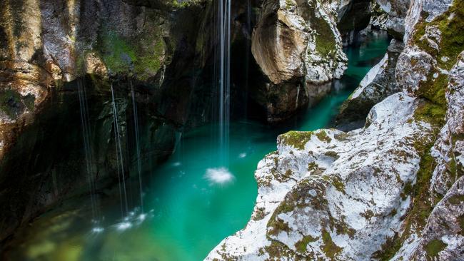 Soca Gorge in Slovenia.