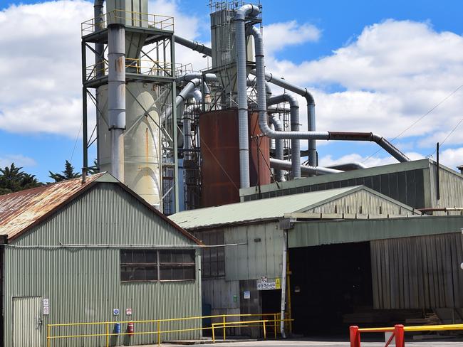 Heyfield timber mill. Picture: Tony Gough