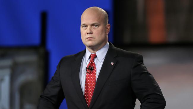 Matt Whitaker wrote last year that he did not agree with the broad scope of the Mueller investigation. Picture: AP